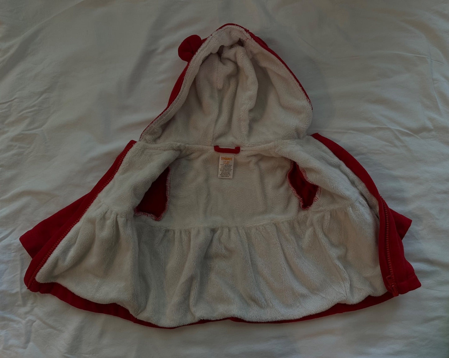 Red sweater coat, Kids 24 Month (18-24M)