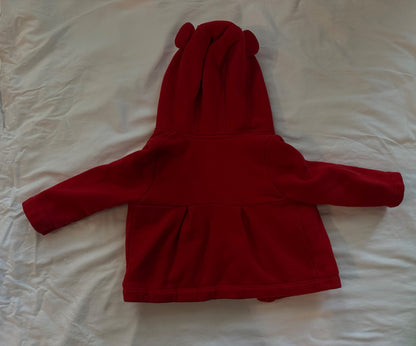 Red sweater coat, Kids 24 Month (18-24M)
