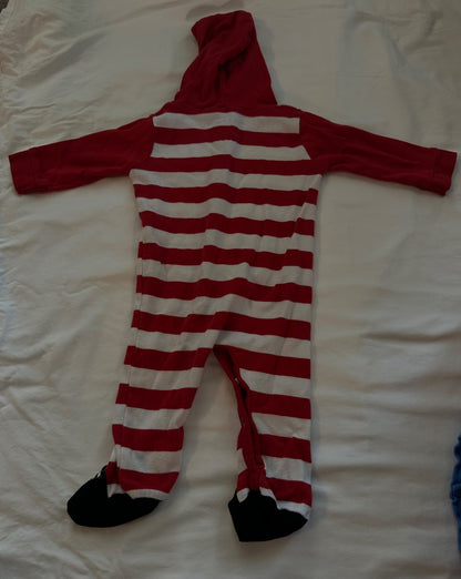Calgary Flames sleeper, Kids 6 Month (3-6M)