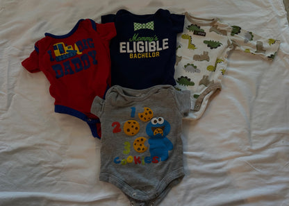 Boys onesie bundle, Kids 3 Month (0-3M)