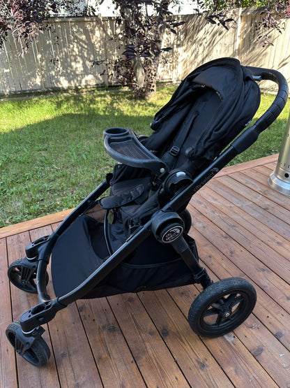 Baby Jogger City Select Double Stroller – All Black
