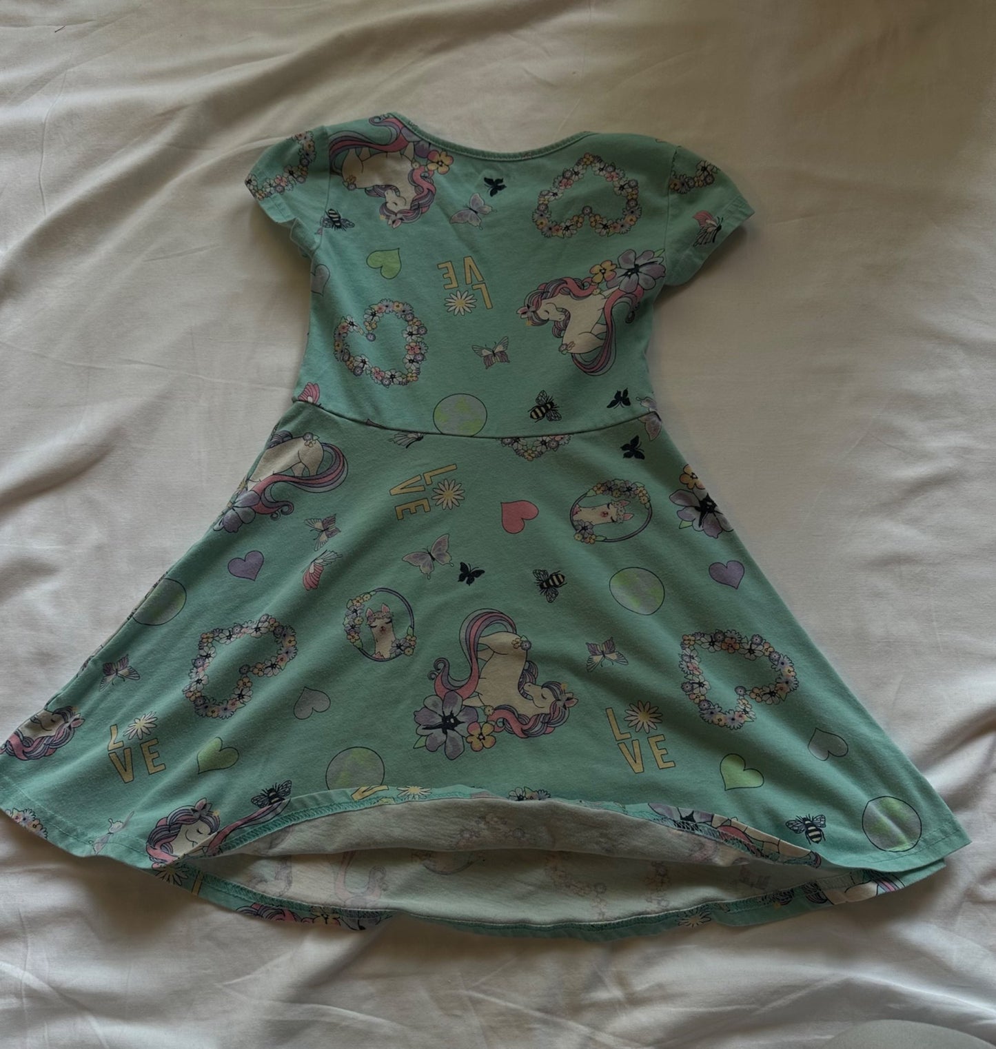 Colorful horse skater dress, Kids 5/5T