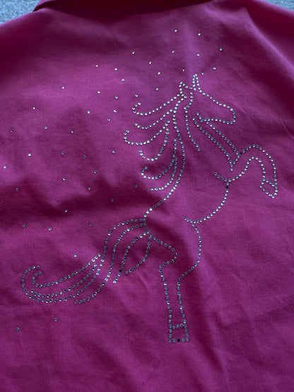 Girls pink western shirt, Kids 6/6X