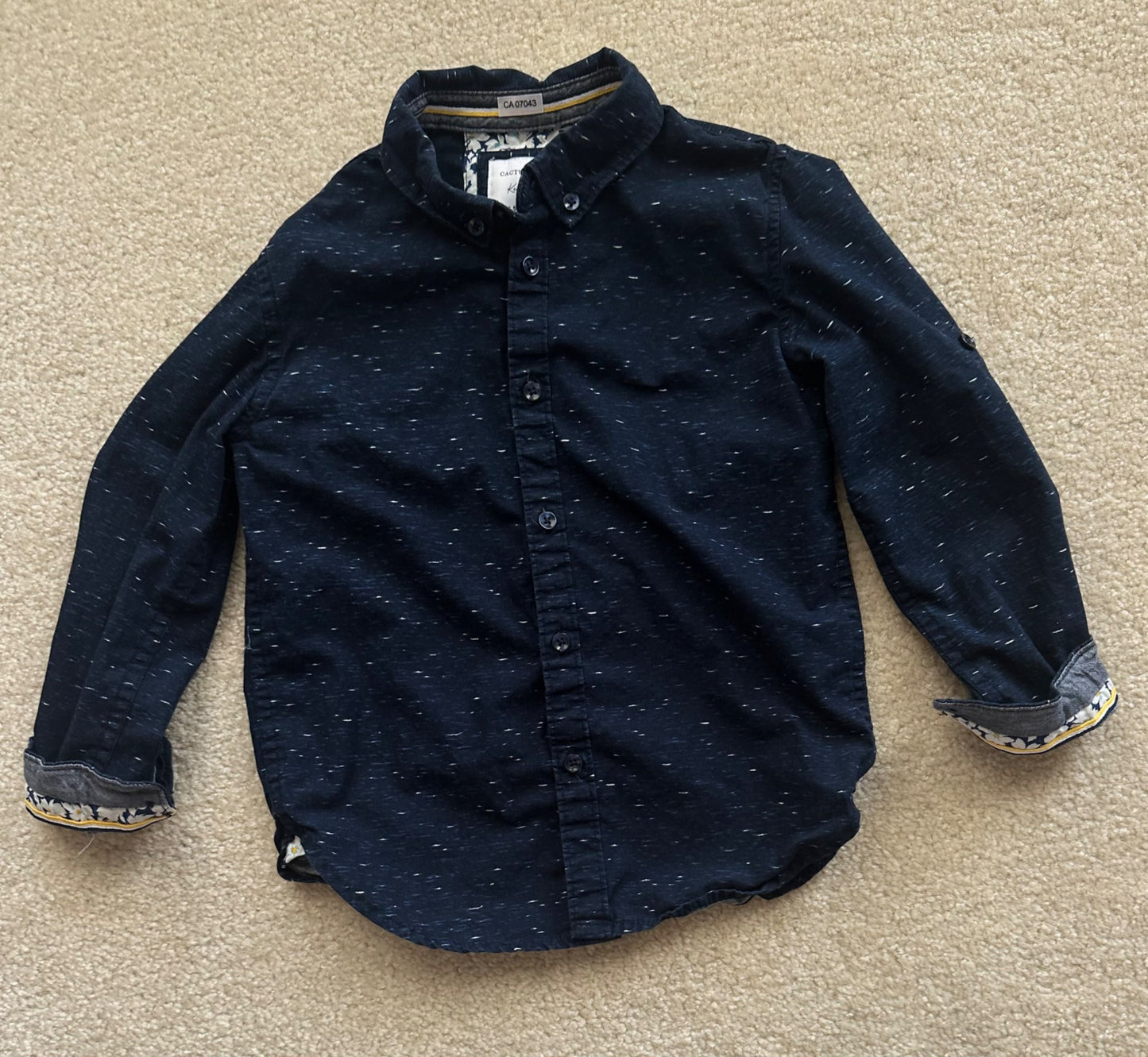 Boys button up shirt, Kids 5/5T