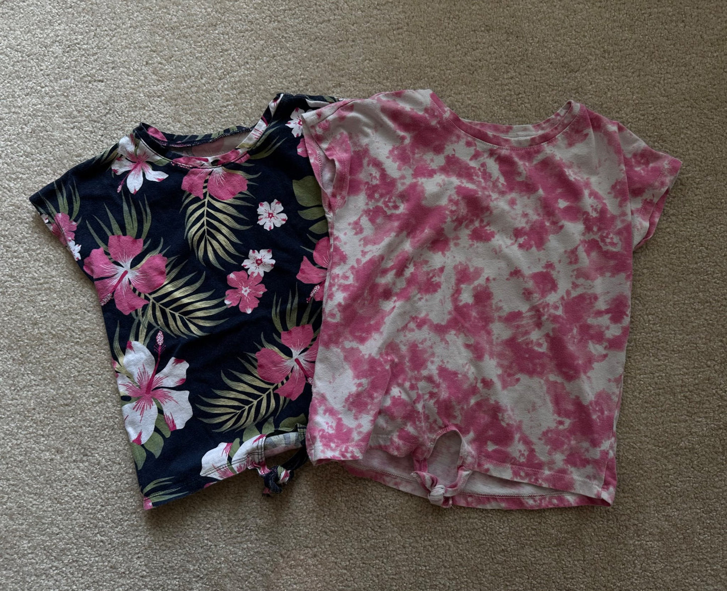Girls short sleeve summer shirts, Kids 7