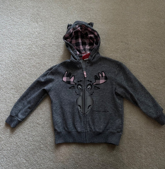 Grey Moose zip up, Kids 8