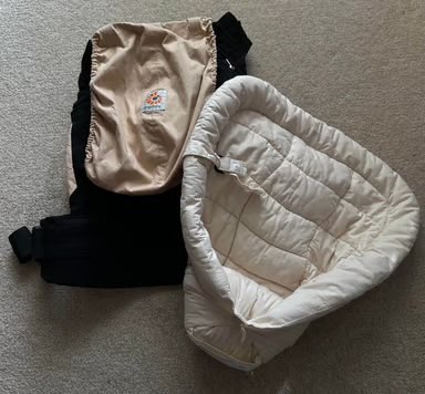 Ergobaby original carrier with infant insert