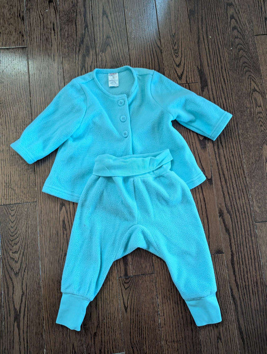 2 piece grow with me outfit , Kids 9 Month (6-9M)