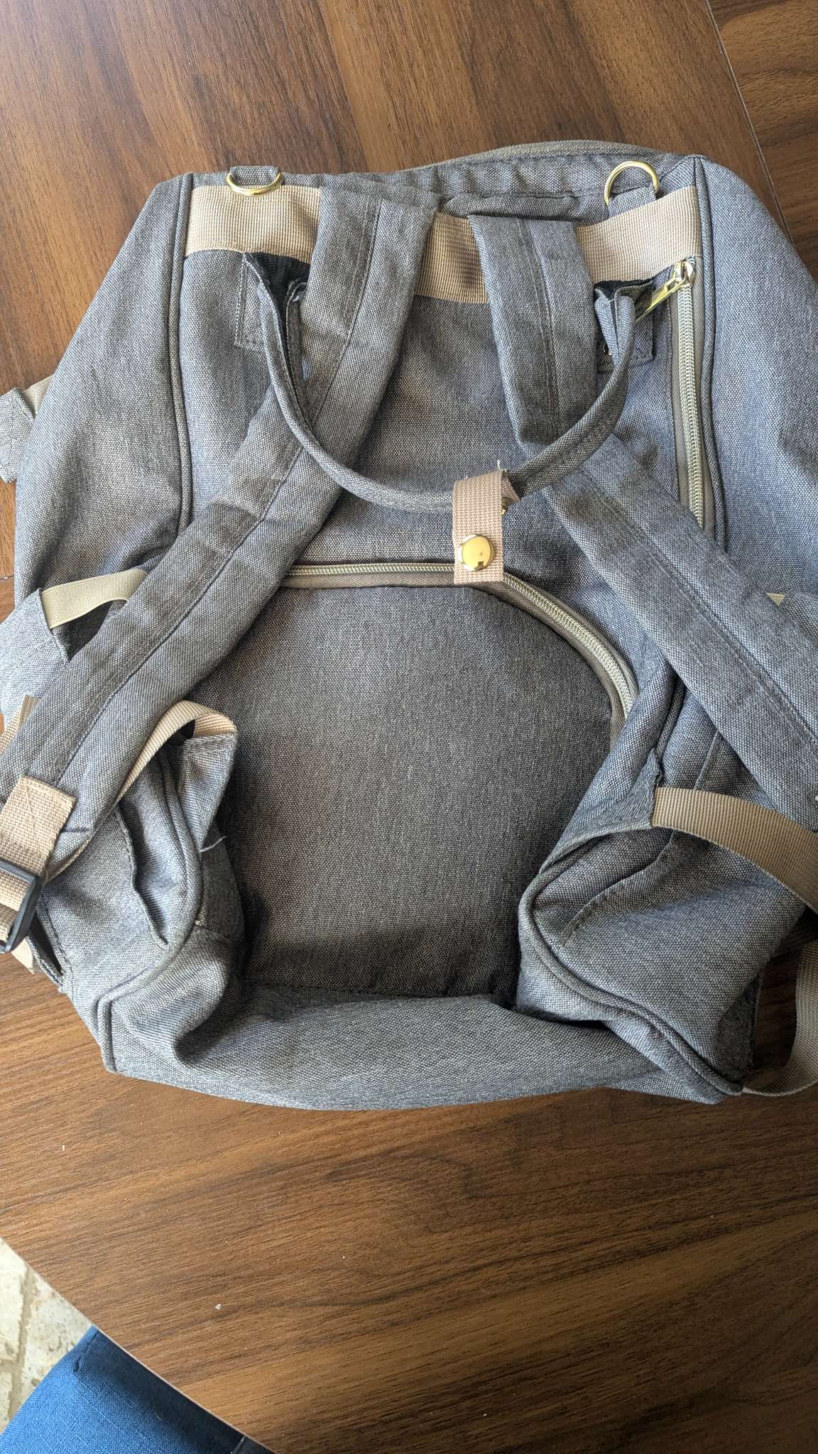 Diaper backpack