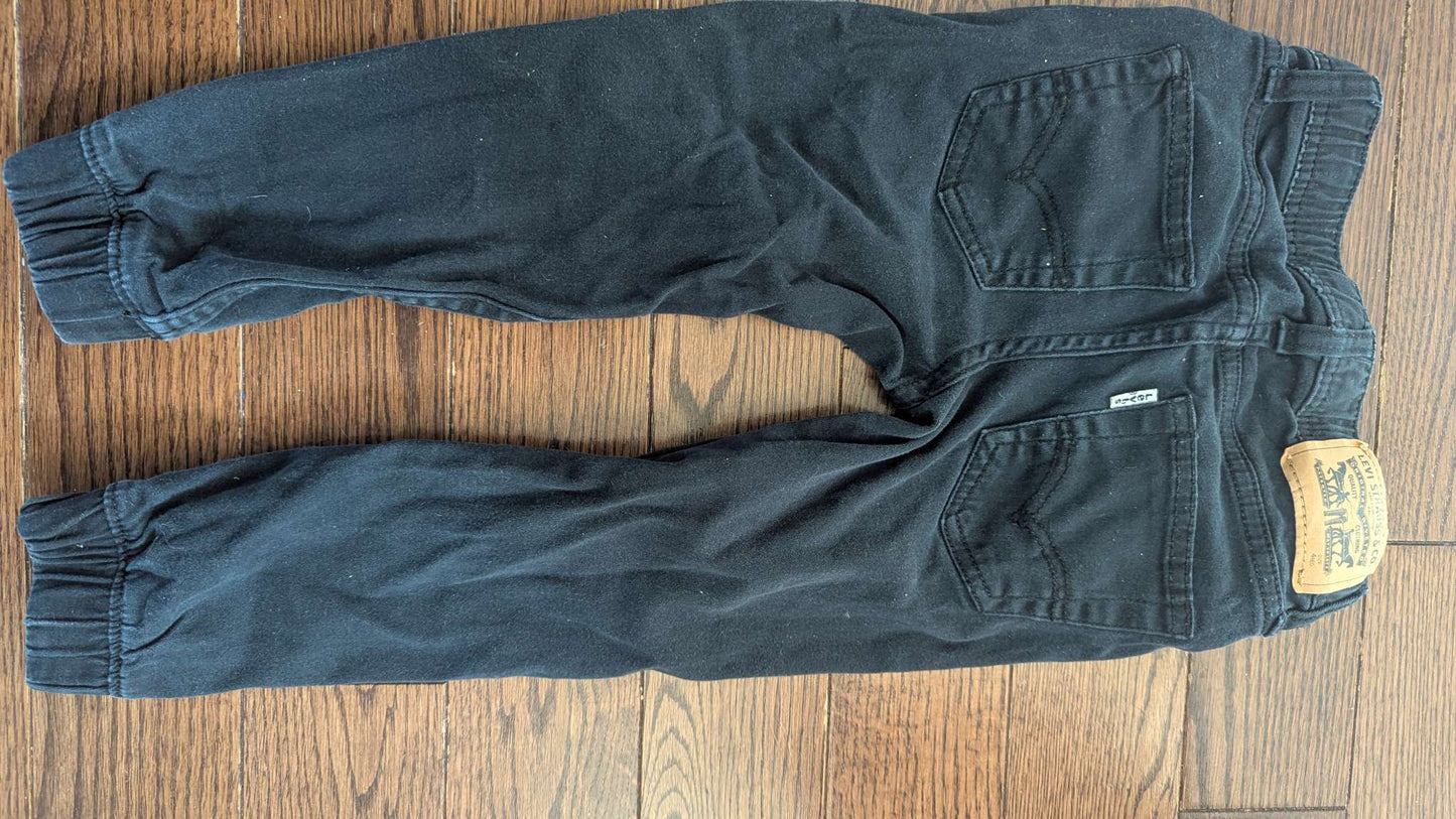 Black Levi Jeans - Size 4, Kids 4/4T