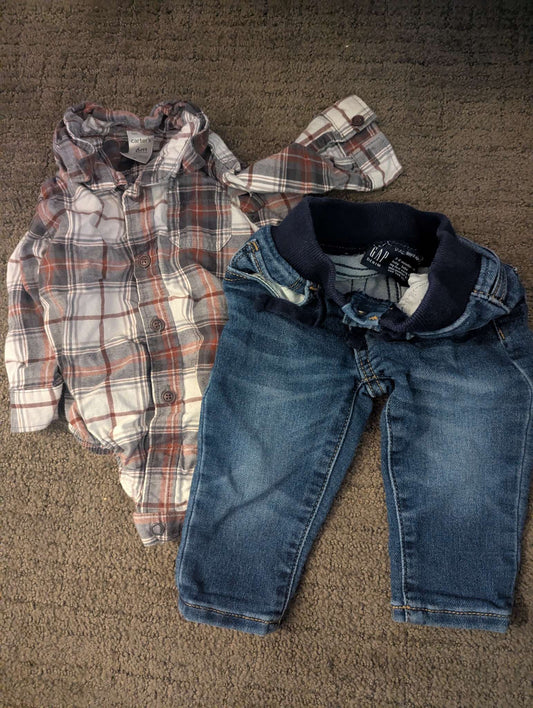 2 item baby boys clothes , Kids 6 Month (3-6M)