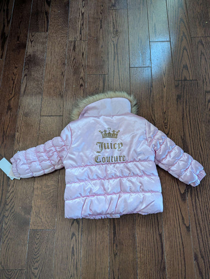 Juice couture puffy winter coat , Kids 12 Month (9-12M)