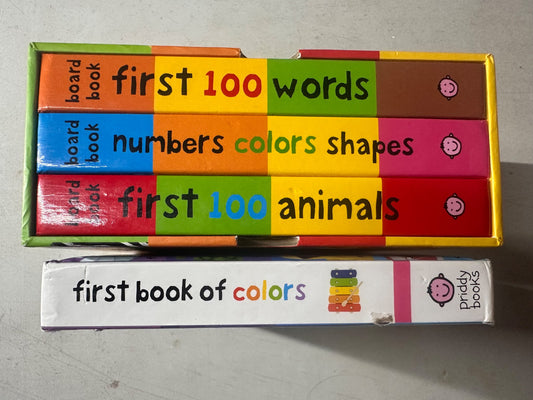 4 baby’s first educational board books