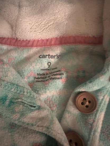 Cosy fleece romper, size 9mo, Kids 9 Month (6-9M)