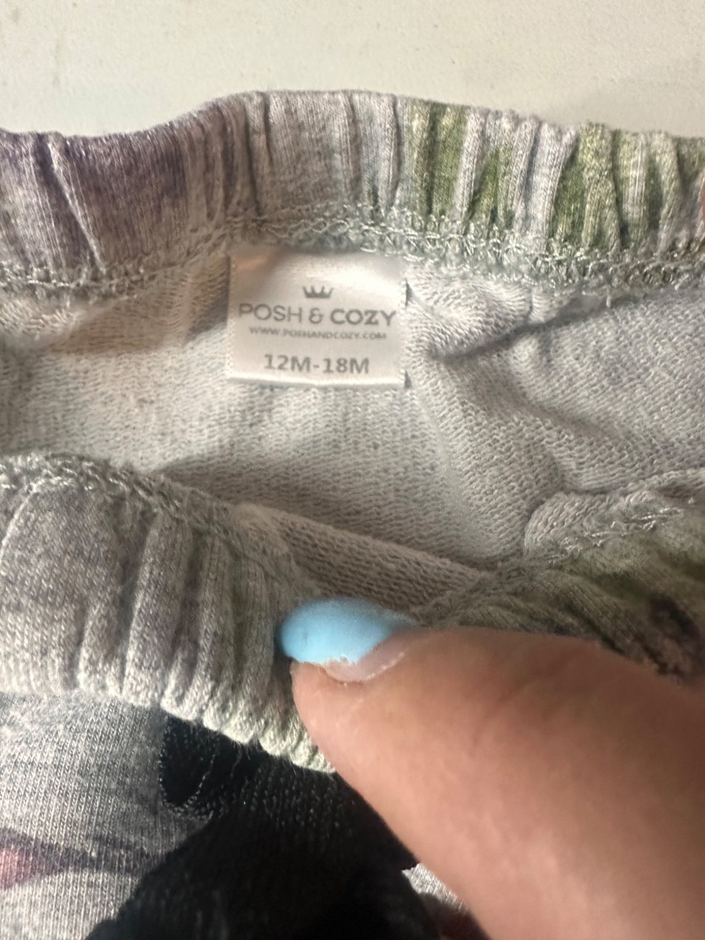 Posh & cozy harem pants size 12-18mo, Kids 18 Month (12-18M)