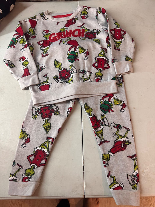 Grinch sweatsuit size 3T, Kids 3T