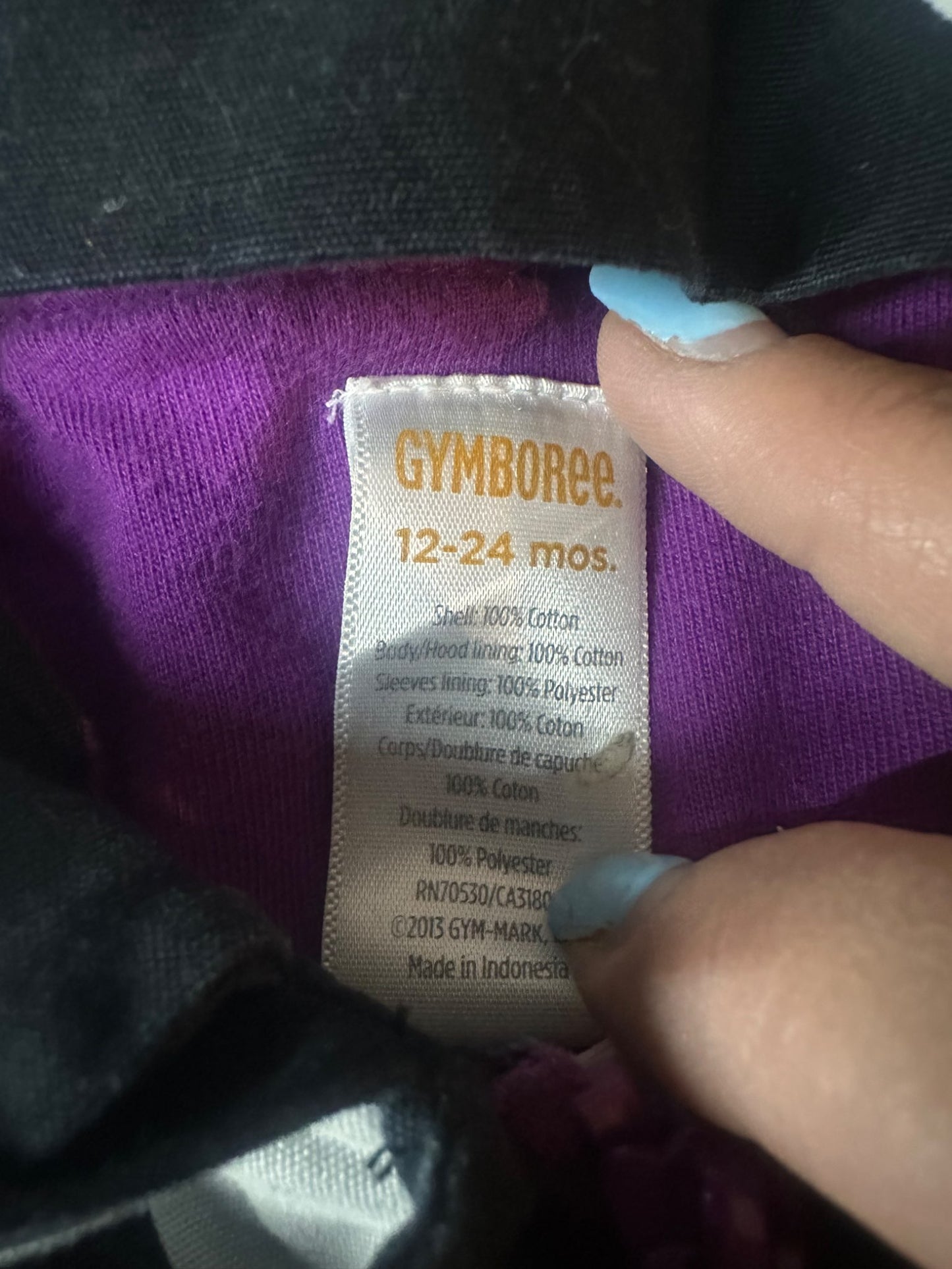 Light spring/fall jacket size 12-24mo, Kids 24 Month (18-24M)