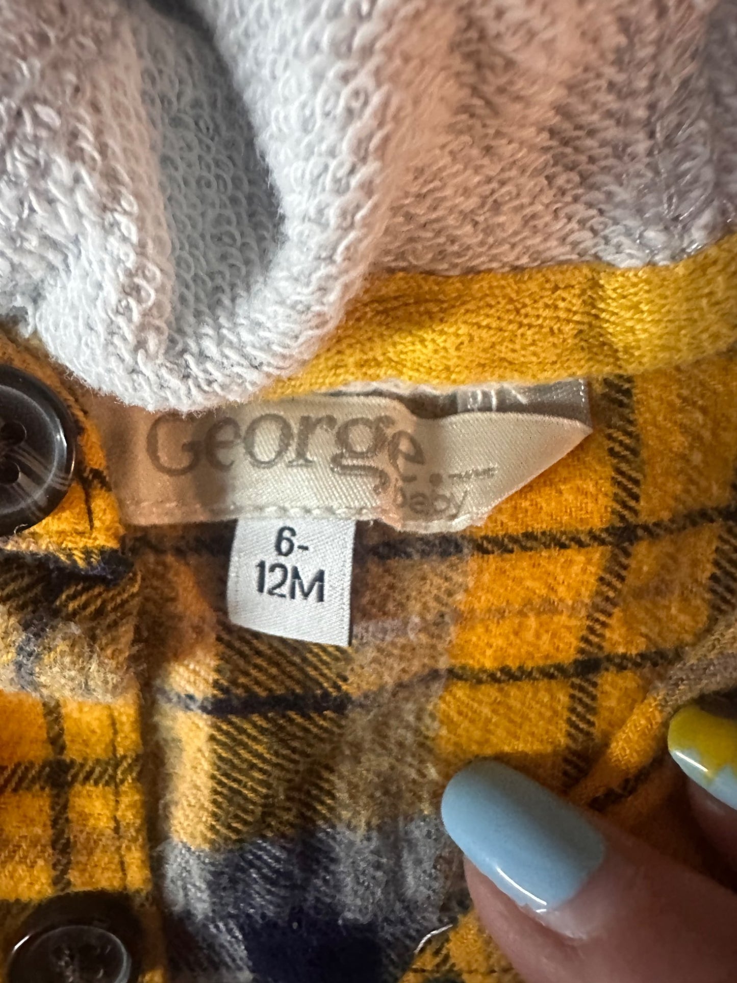 Flannel shirts size 6-9mo, Kids 9 Month (6-9M)