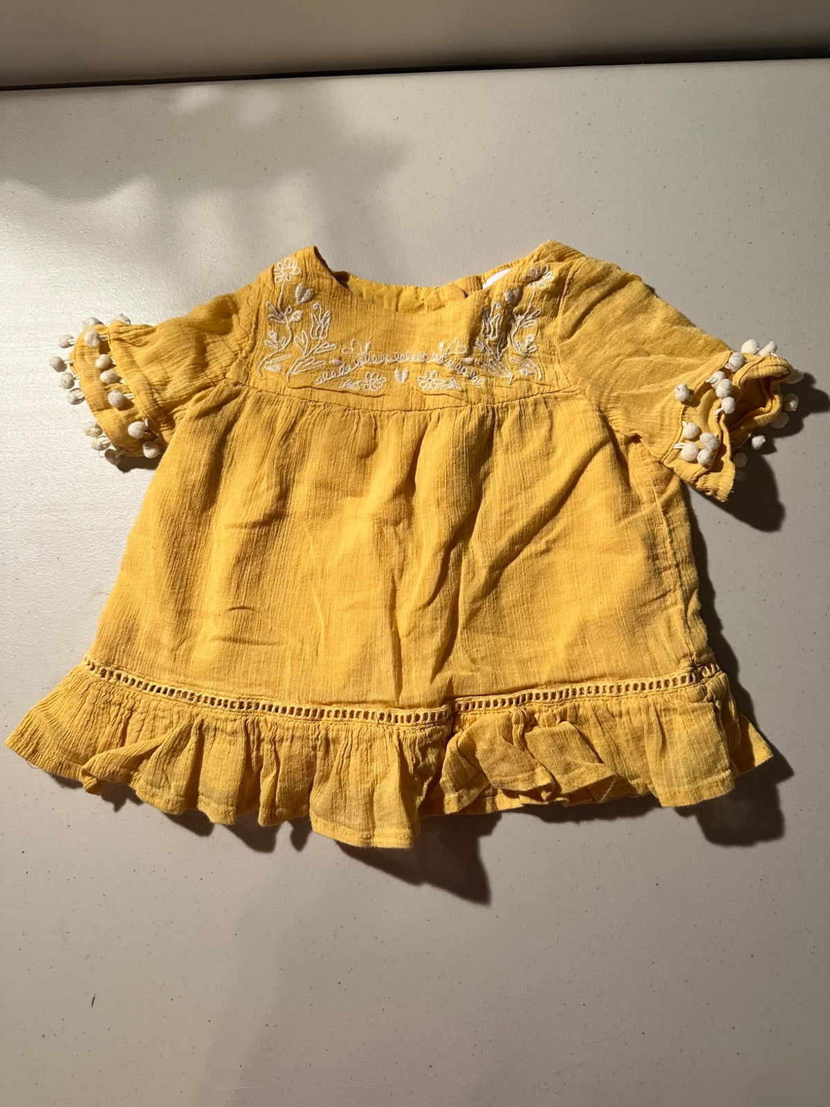 Summer shirt with embroidery  24mo, Kids 24 Month (18-24M)