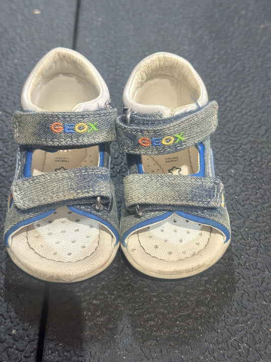Geox walking sandals size 20, Shoes 4.5 (Walkers:12-24 mth)