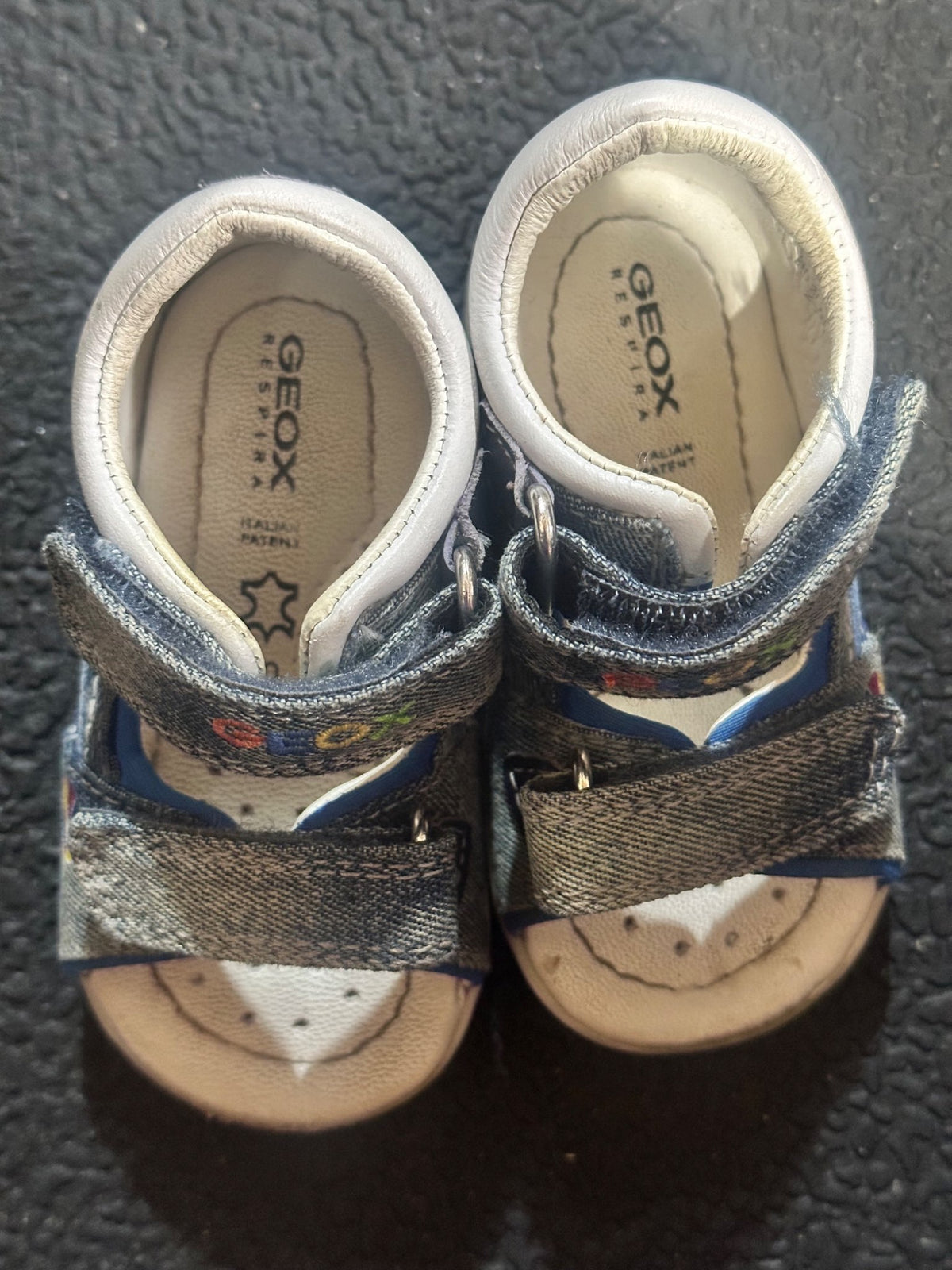 Geox walking sandals size 20, Shoes 4.5 (Walkers:12-24 mth)