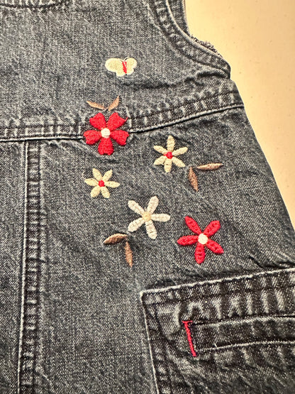 Embroidered jean dress 9-12mo, Kids 12 Month (9-12M)