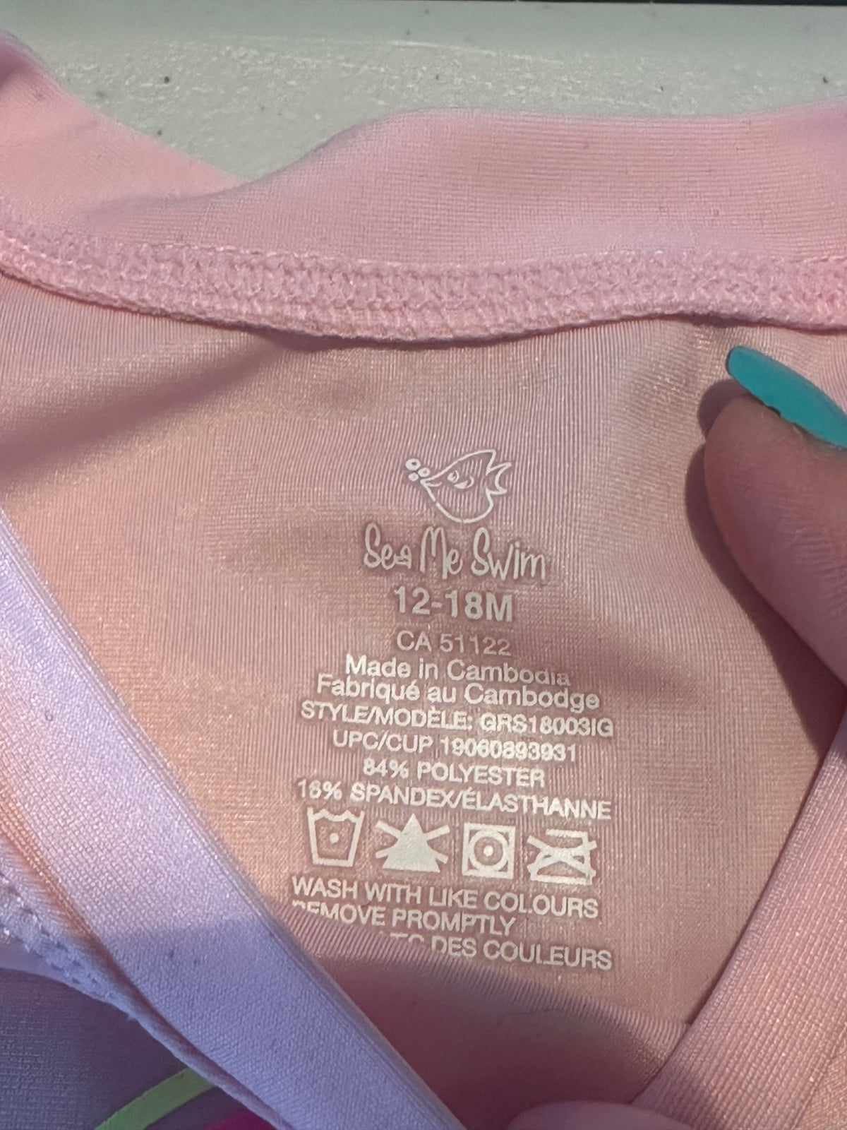 Swim suit size 12-18mo, Kids 18 Month (12-18M)