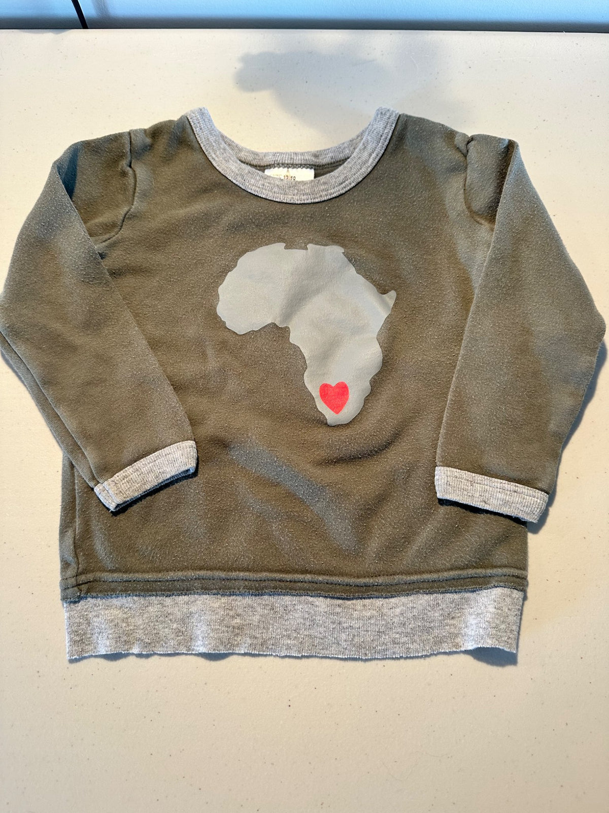 Africa sweatshirt 12-18mo, Kids 18 Month (12-18M)