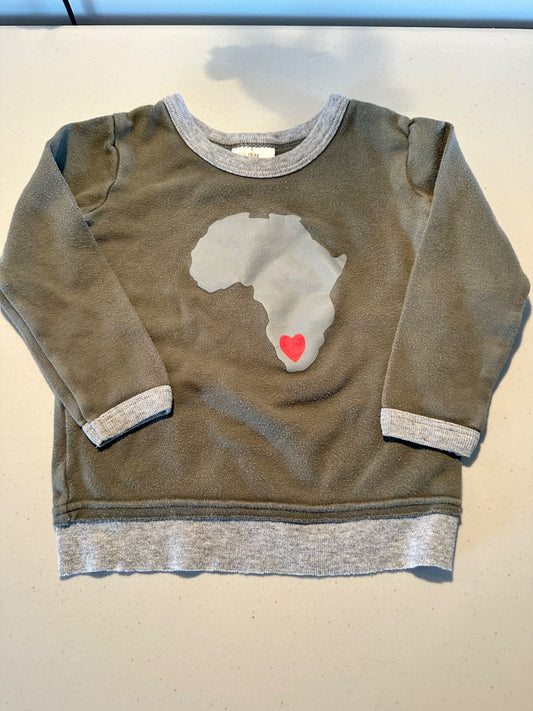 Africa sweatshirt 12-18mo, Kids 18 Month (12-18M)