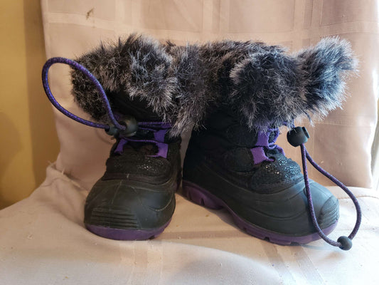 5T Kamik Kids Powdery – Grape, Shoes 5 (Walkers:12-24 mth)