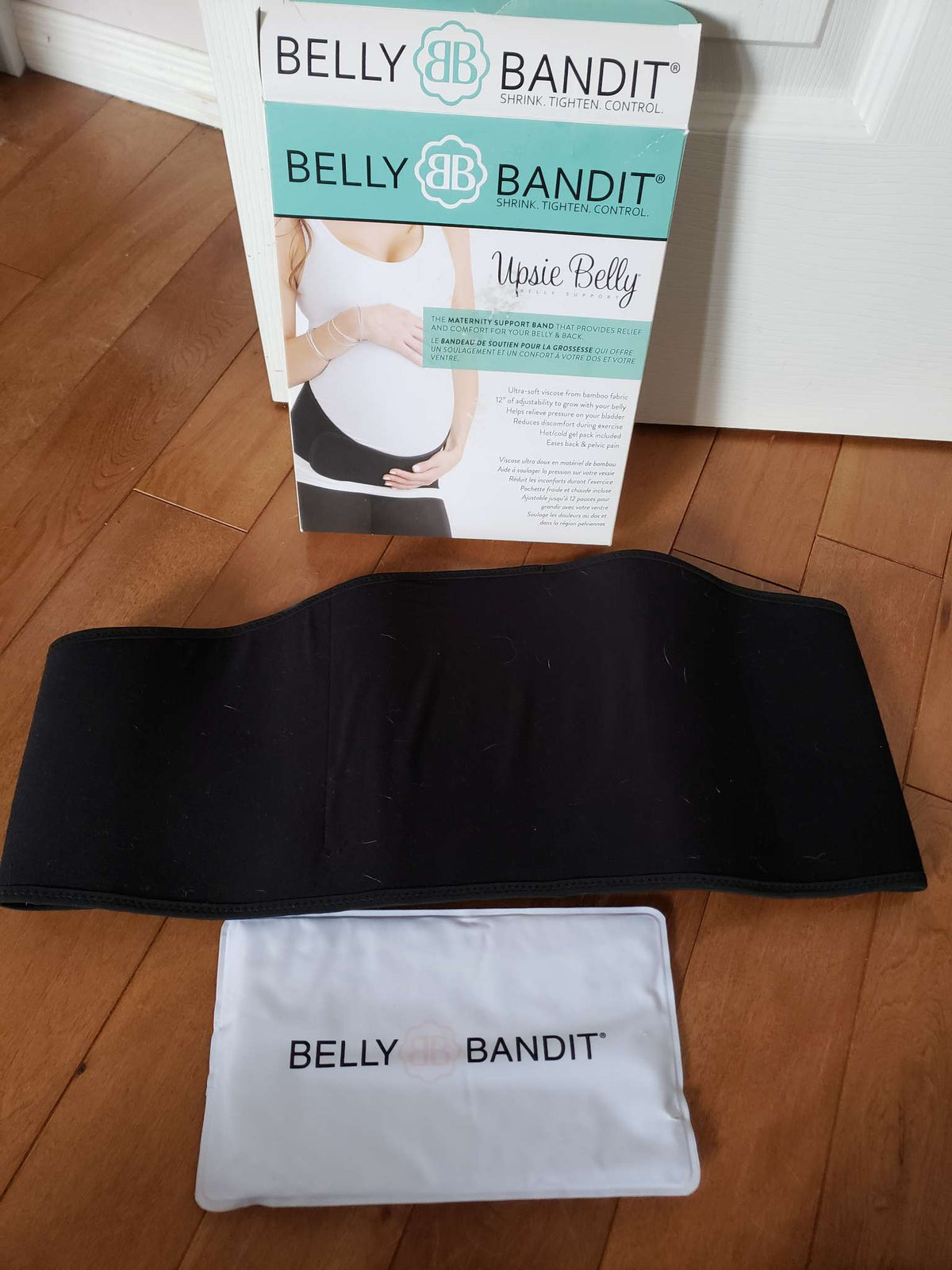 Belly Bandit support band with heating pad size medium, Maternity M (8-10)