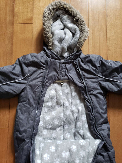 OshKosh fleece snow suit toddler, Kids 18 Month (12-18M)
