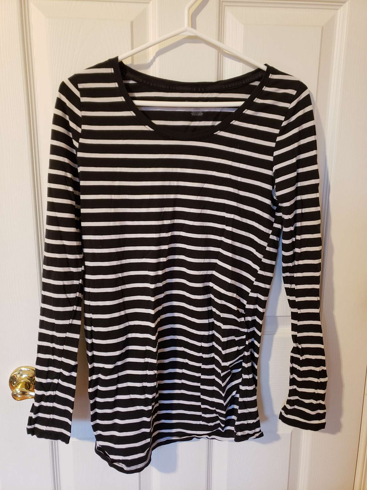 Medium striped maternity top, Maternity M (8-10)