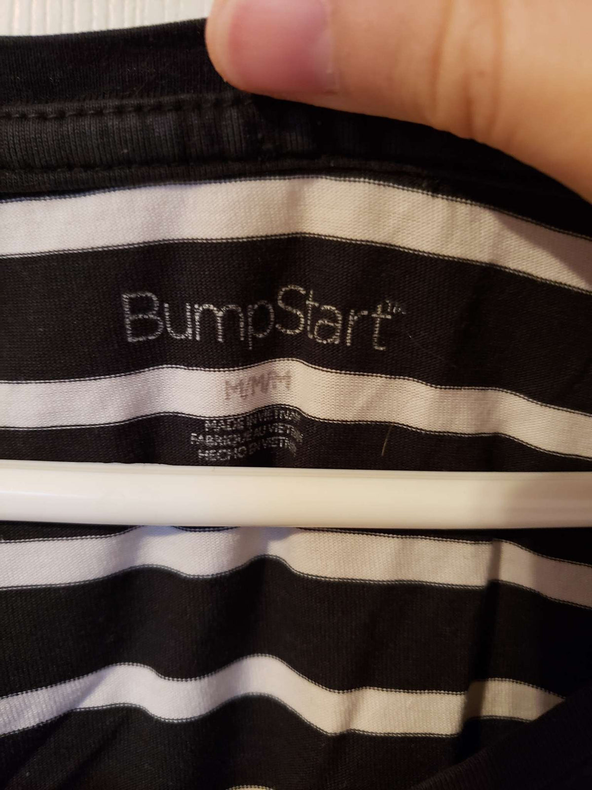 Medium striped maternity top, Maternity M (8-10)