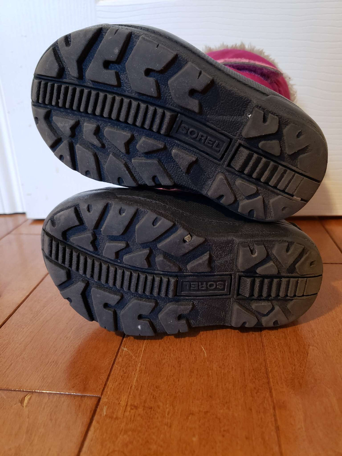 7T Sorel winter boots pink, Shoes 7 (Walkers:12-24 mth)