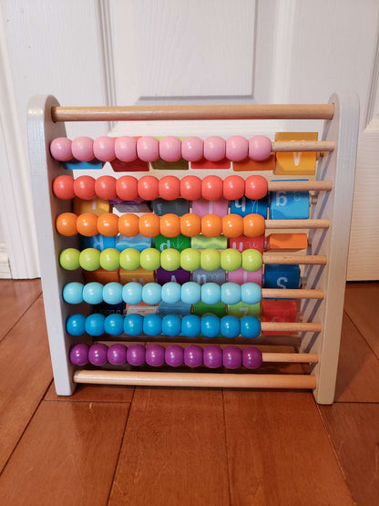 Wooden abacus / ABC toy