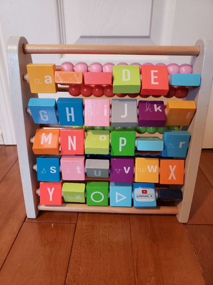Wooden abacus / ABC toy