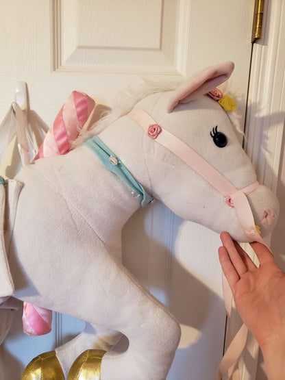 Ride-on pony costume and toy, Kids 7