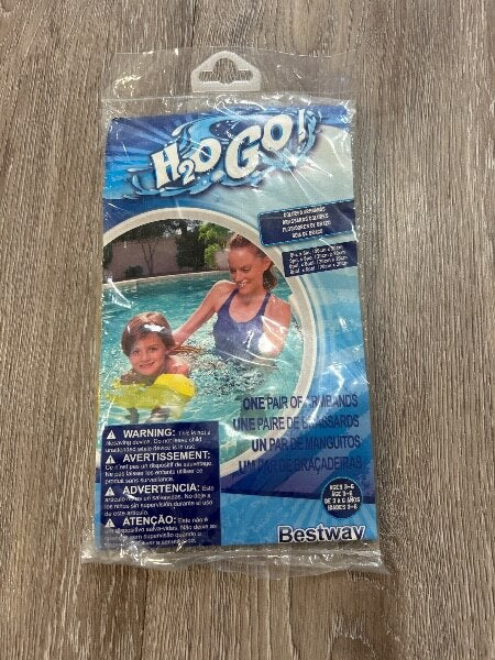 H2O Go- Coloured Swimming Armbands- New