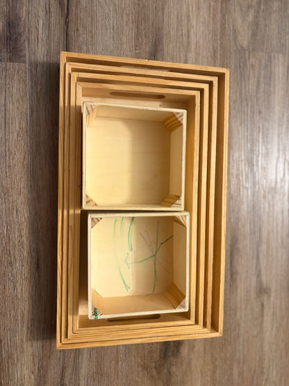 Montessori trays