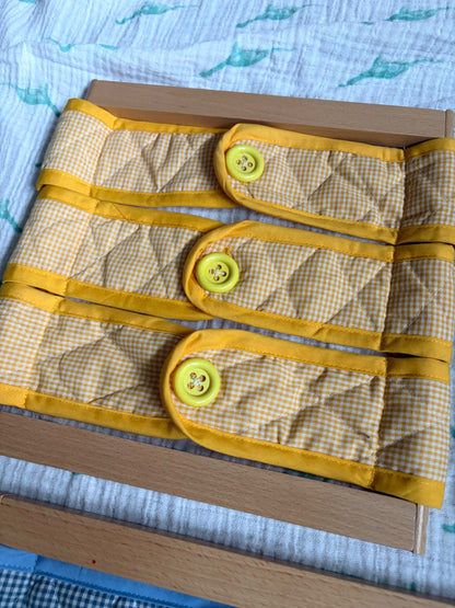 Montessori help-me-dress skill toys