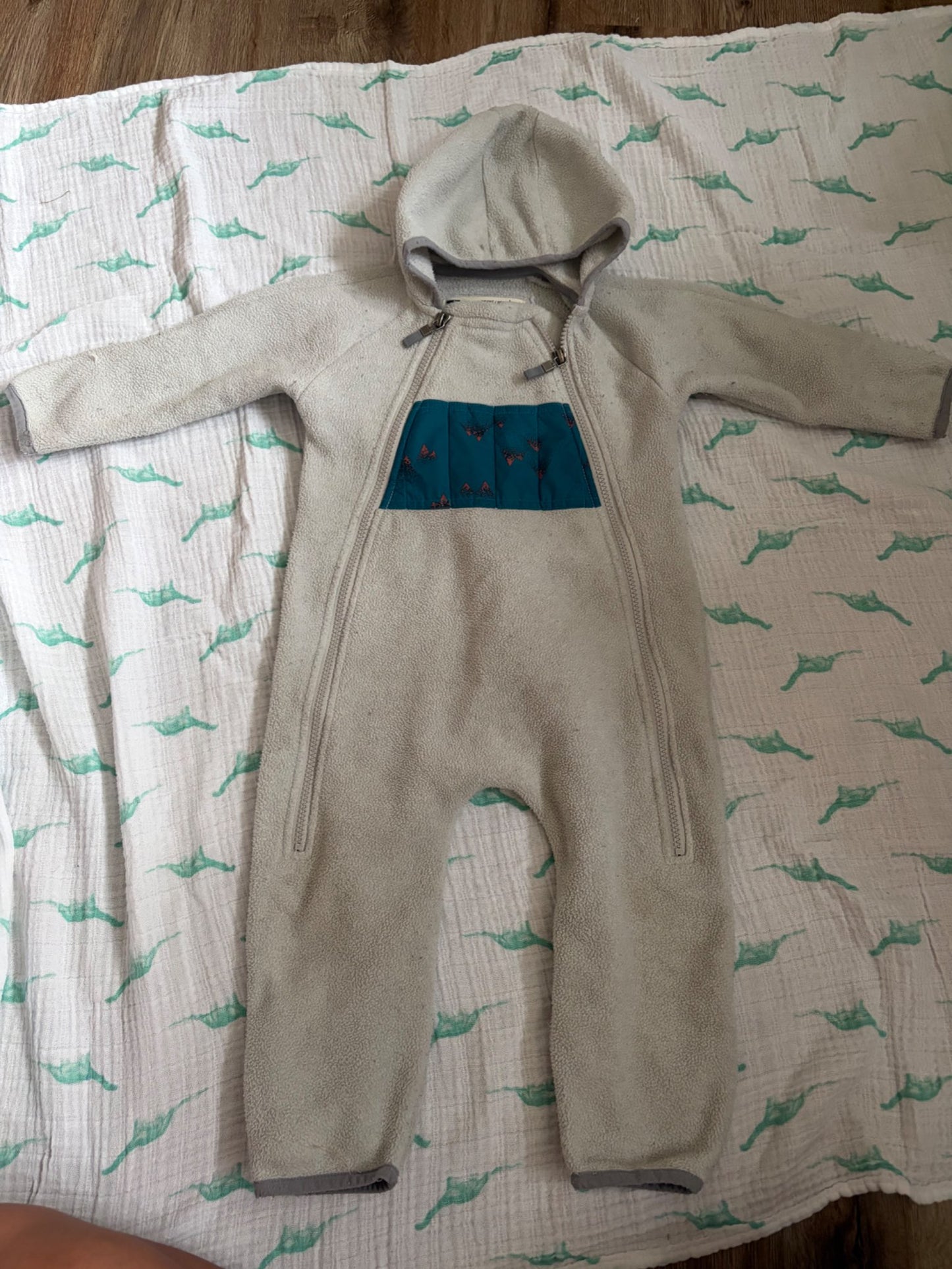 MEC fleece bunting suit 12m, Kids 12 Month (9-12M)