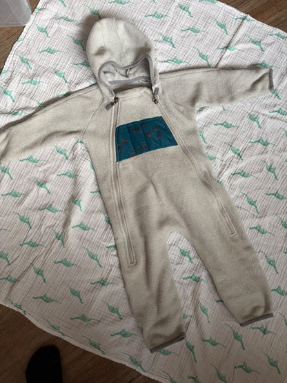 MEC fleece bunting suit 12m, Kids 12 Month (9-12M)