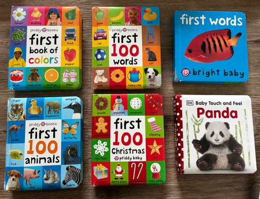 First Words books x6