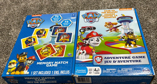 2 PAW PATROL games