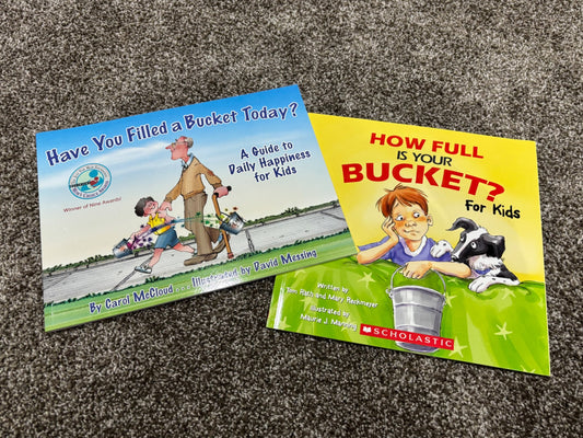 NEW 2 “Bucket filling” books