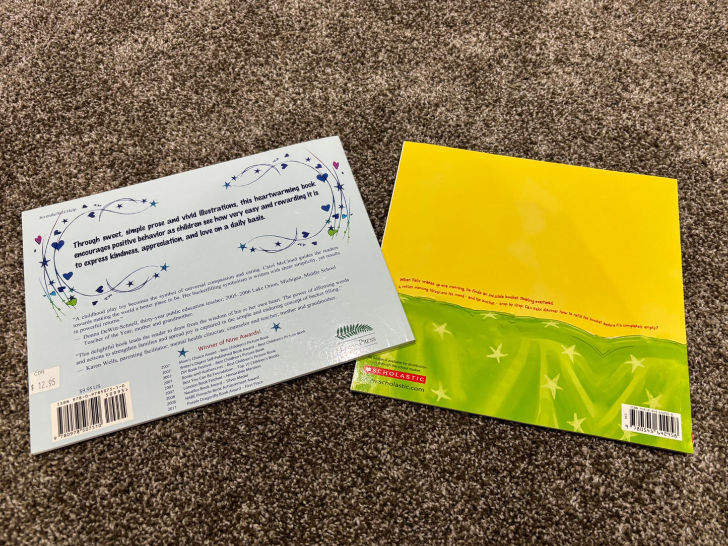 NEW 2 “Bucket filling” books