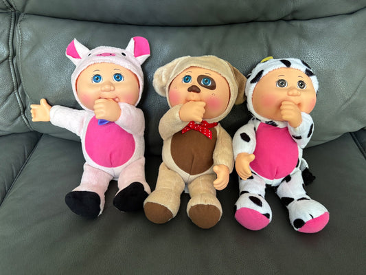 Set of 3 Cabbage Patch cuties
