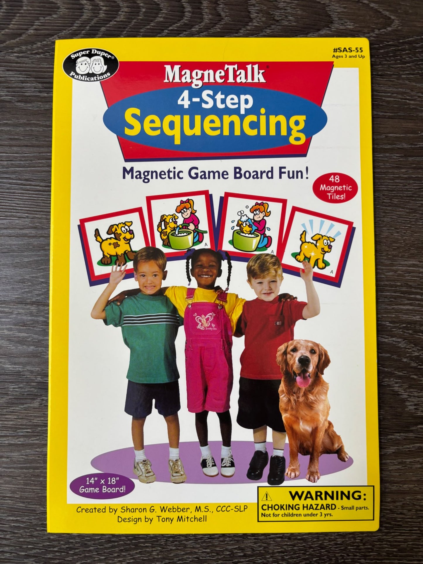 NEW Super Duper Publications Sequencing magnetic game board