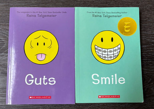 2 graphic novels by Raina Telgemeier - Retails $29